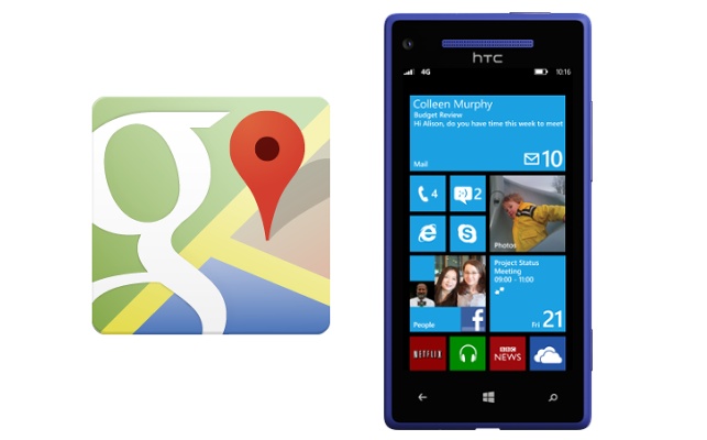 Google-Maps-Windows-Phone