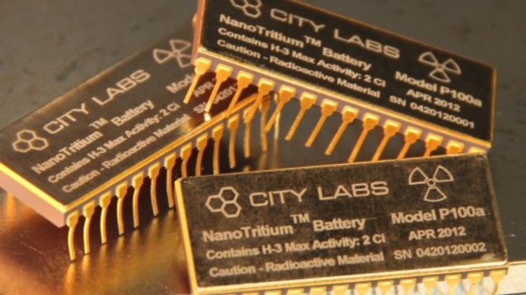 NanoTritium battery