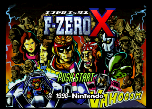 Состоялся релиз F-Zero X для Nintendo 64