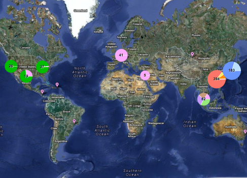 В сети появилась интерактивная карта империи Apple