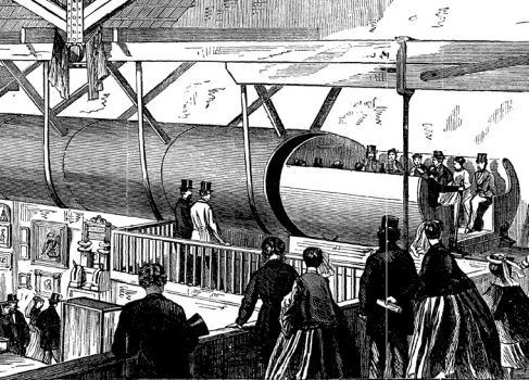 Как в Нью-Йорке XIX века чуть не построили пневматическое метро