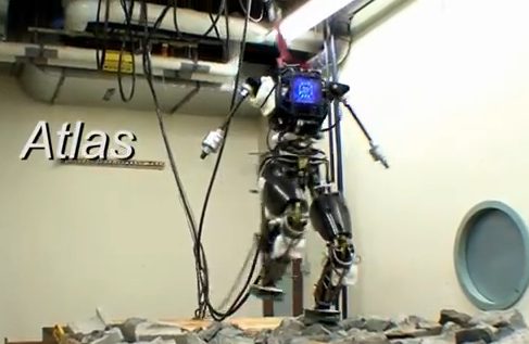 Робот ATLAS от DARPA уверенно бегает по камням [видео]